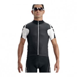 ASSOS - Maillot courtes manches SS Uno S7 noir (blanc) taille XL G