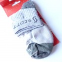SCOTT - chaussettes courtes Short tech sock gris 39-42