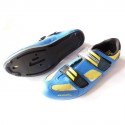 SHIMANO - chaussures route SPD SH-R-073 bleu taille 48 SANS ATTACHE POUR CALE