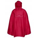 VAUDE - "veste" cape poncho pluie valdipino rouge + reflechissant L