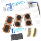 OXC - kit réparation chambre à air 6 rustines + colle + divers en boite