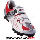 PEARL IZUMI - chaussures VTT MTB Race Dame rouge / blanc / argent taille 42