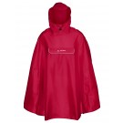 VAUDE - "veste" cape poncho pluie valdipino rouge + reflechissant S